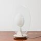 Lampada Di Design Postmoderno in Vetro Anni 80 Vintage