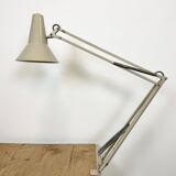 Vintage beige architect table lamp from fax, 1970s