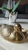 Void zoomorphic pocket in the shape of a mallard in solid brass - vintage model 70s