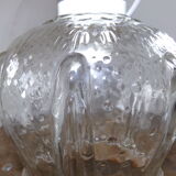 Glass hanging lamp