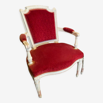 Louis XVI convertible armchair from the 18th century