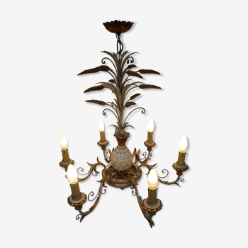 Vintage pineapple chandelier