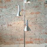 Vintage silver floor lamp, 1970