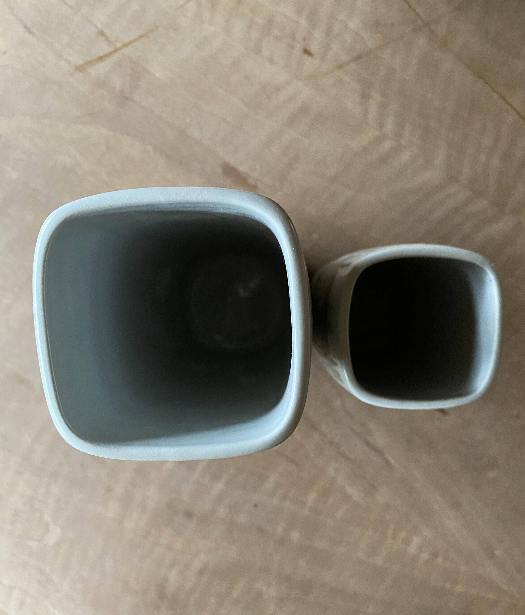 2 vases Royal Copenhagen, années 60, design d'Ivan Weiss