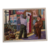 Huile sur toile 1938 170 x125cm
