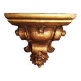 Wall lamp console gilded wood early XXem