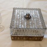 Former square ceiling metal silver crossfire