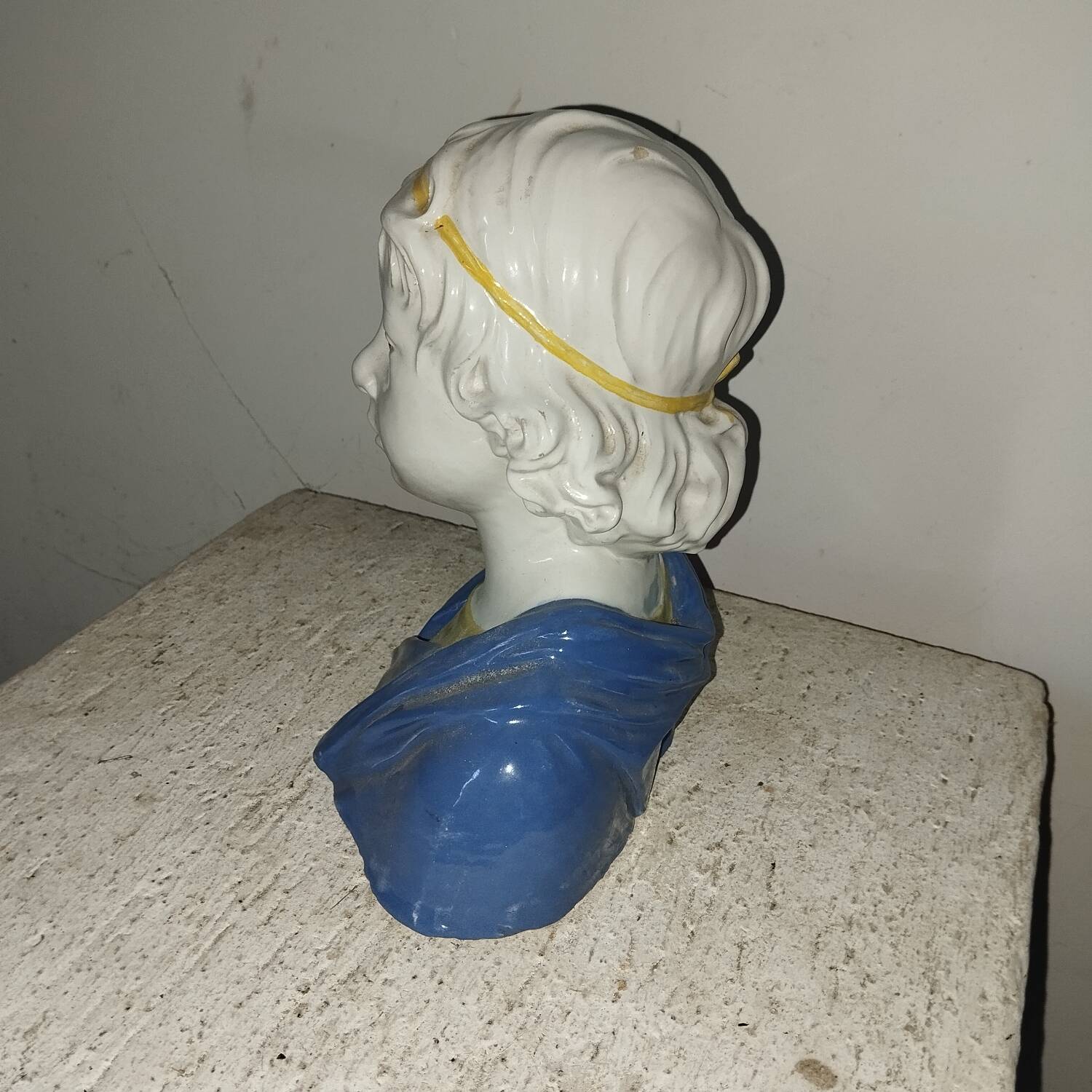 Italian ceramic bust