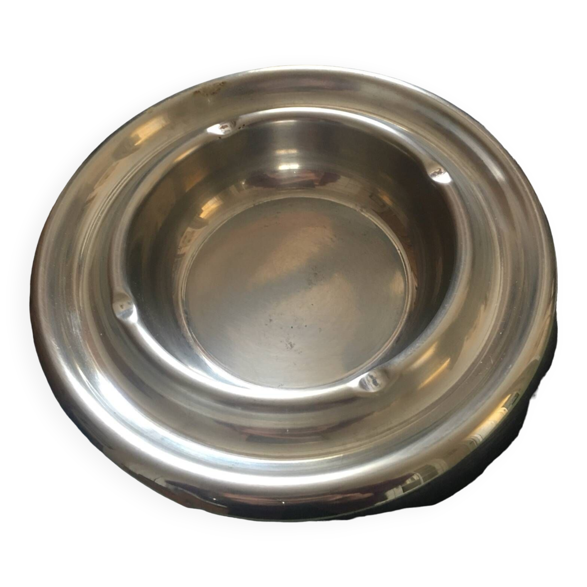 Chrome ashtray - vintage