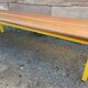 Vintage school bench