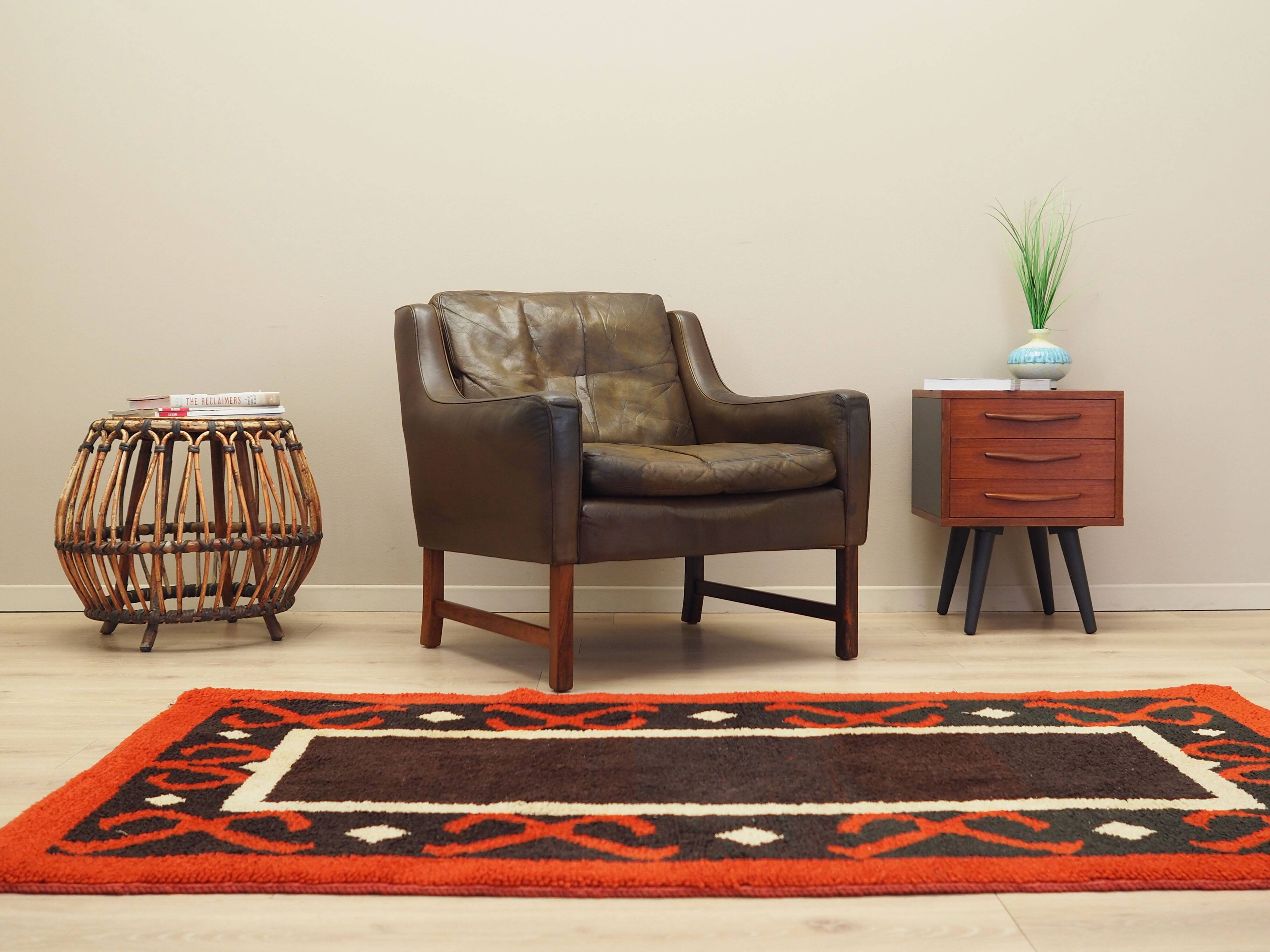 Rosewood armchair, Scandinavian design, 1960s, designer: Fredrik Kayser, pr