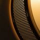 Lunel ceiling light / Porthole / Brass, perforated metal and glass