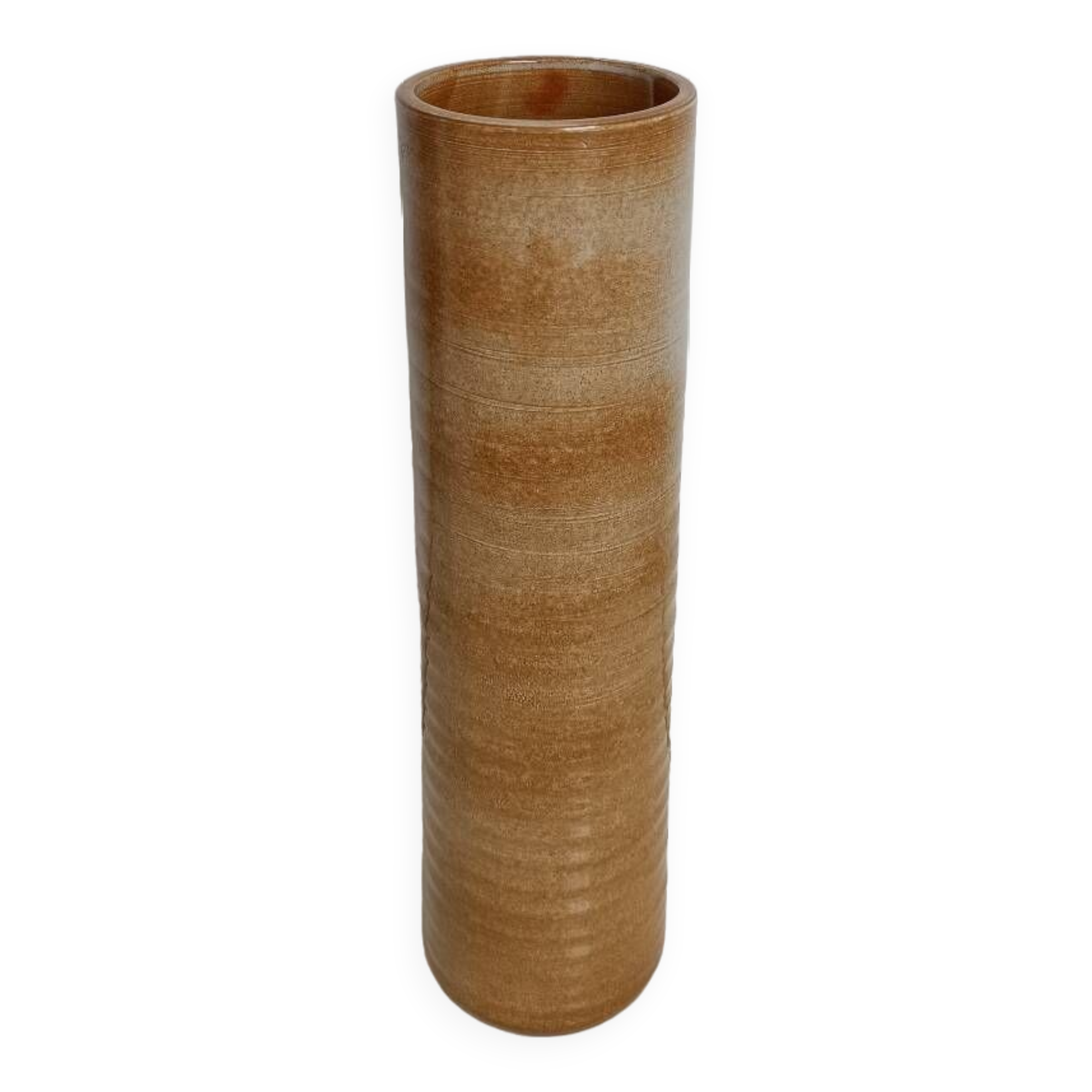 Large handcrafted stoneware vase