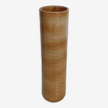 Large handcrafted stoneware vase