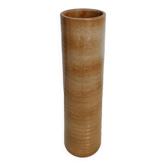 Large handcrafted stoneware vase