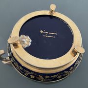 Cendrier en porcelaine de Limoges