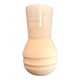 Vase céramique en grès beige