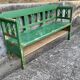 Wooden bench