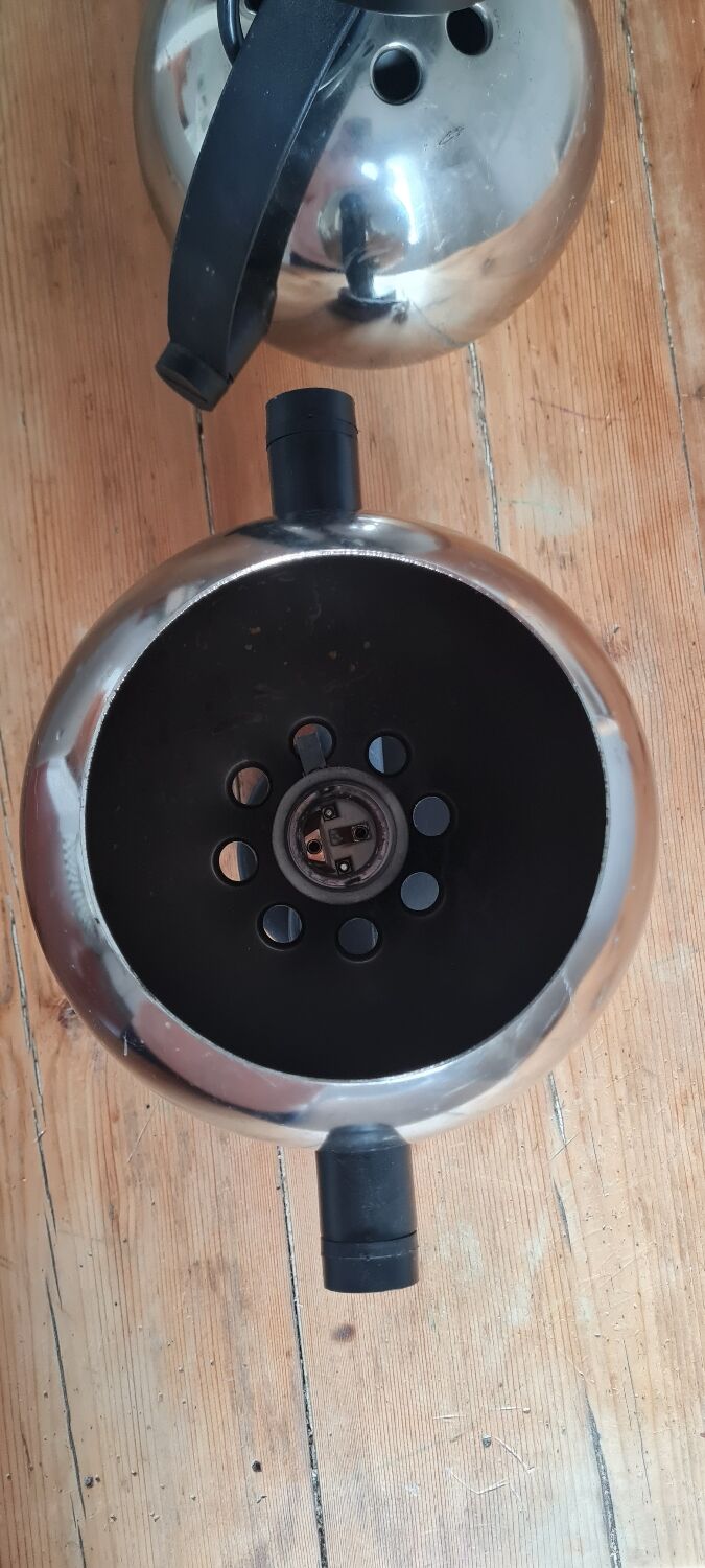 Paire d'appliques 
Eye ball des années 70