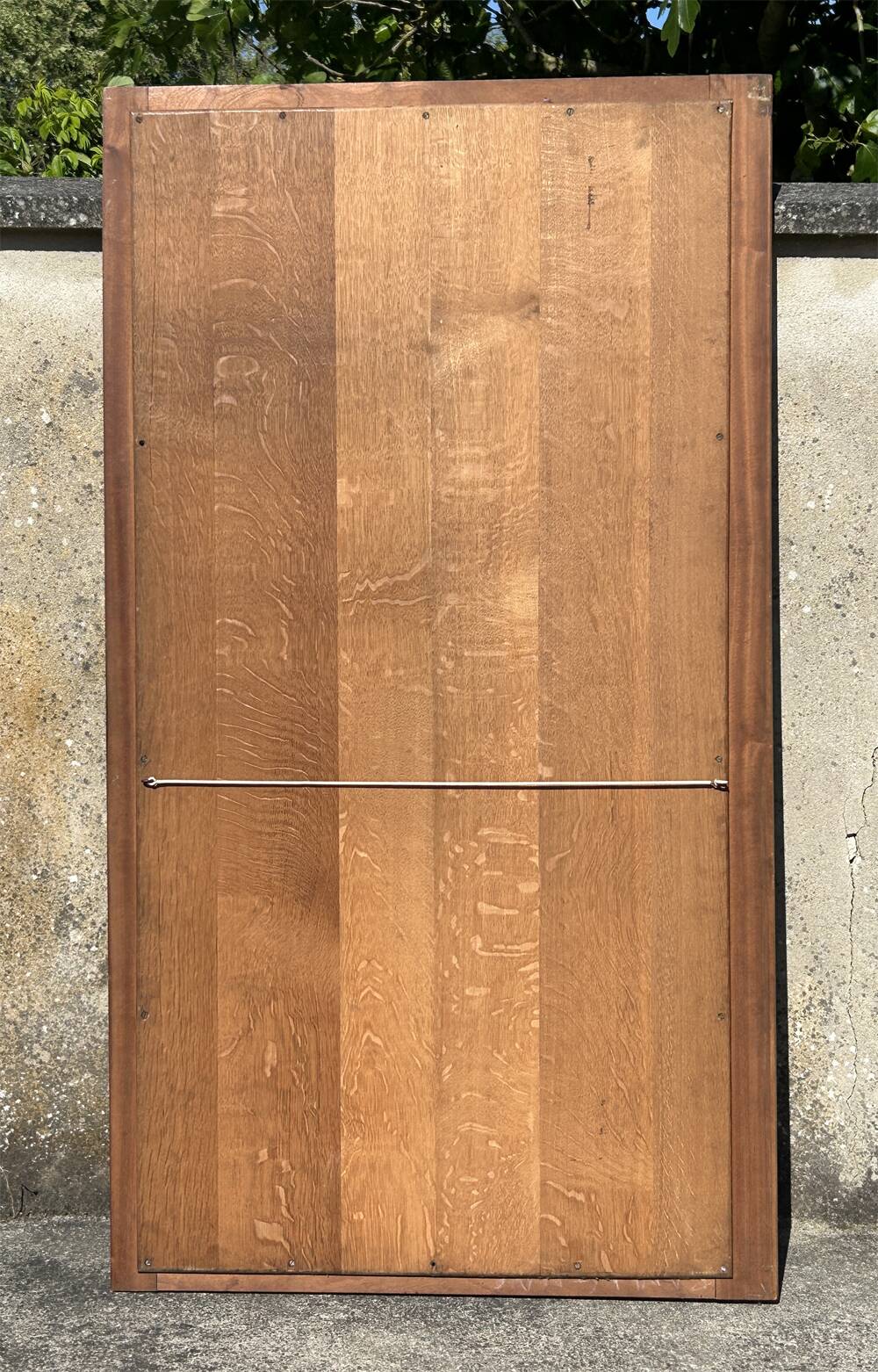 Large vintage wardrobe door mirror, 1930s.