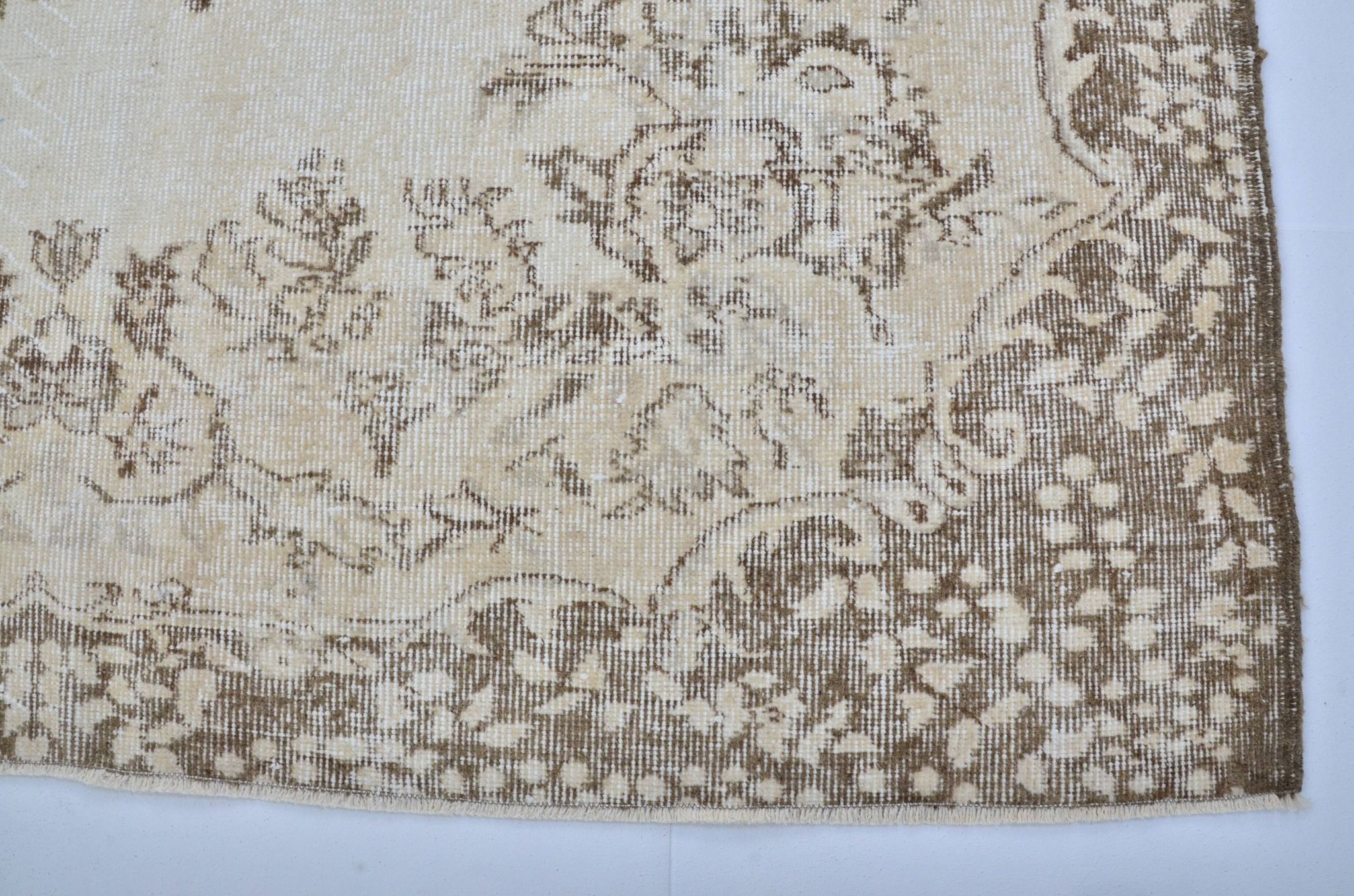 Tapis vintage turc Oushak sku 3199