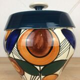 Vintage Aalen ceramic punch bowl
