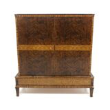 Scandinavian rosewood cabinet, Swedish modern, Sweden, 1920