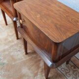 Pair bedside tables 40s