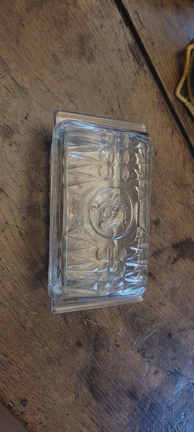 50's butter dish
