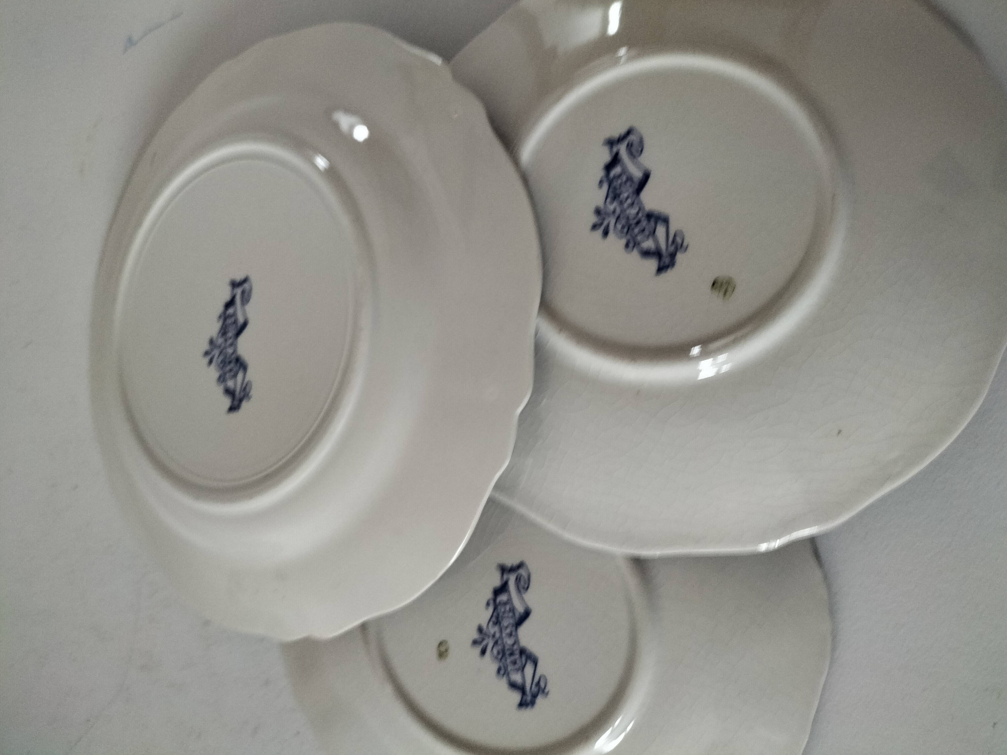 3 assiettes Lancaster