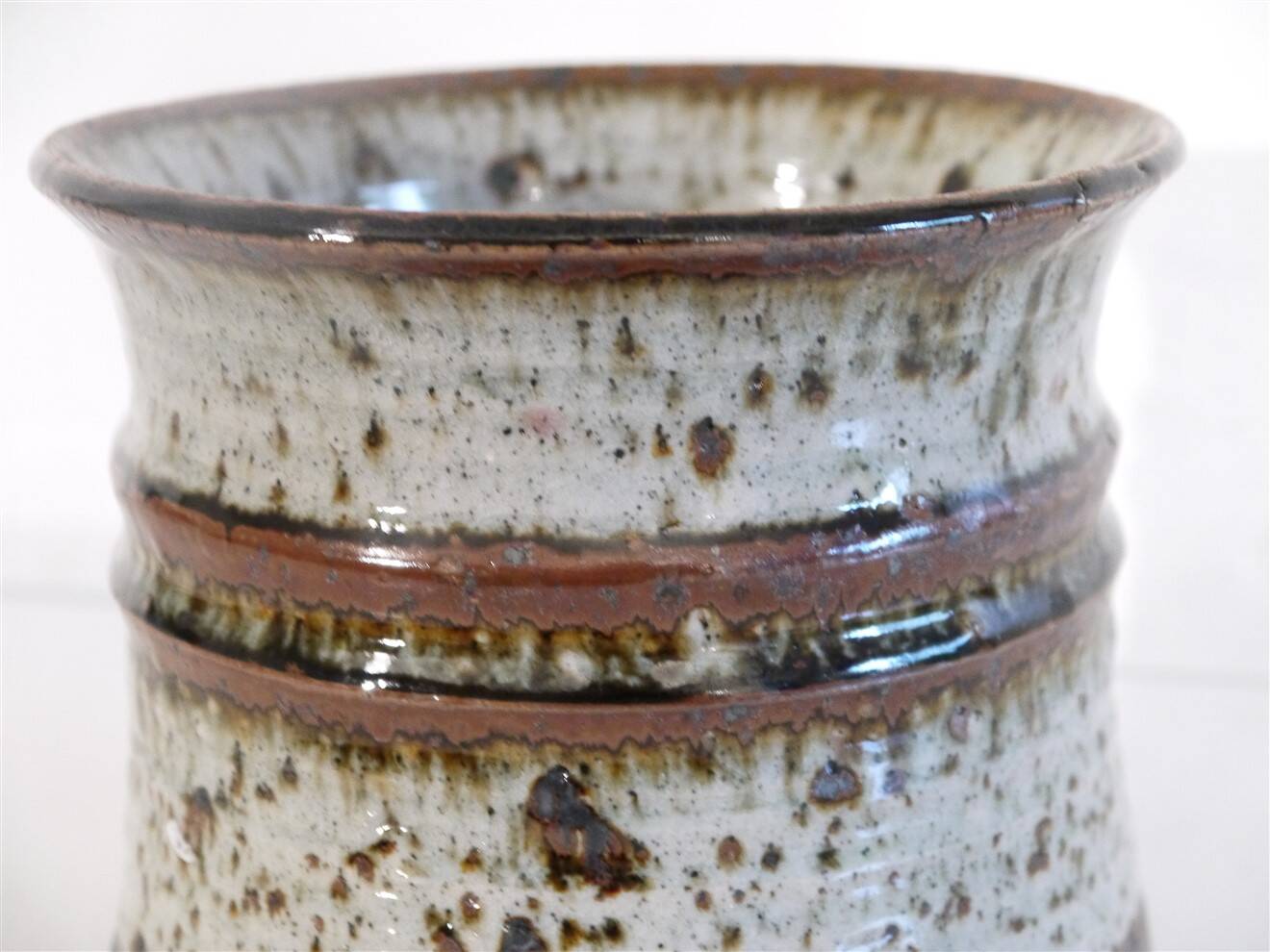 Danish glazed stoneware trinket dish, 1960s