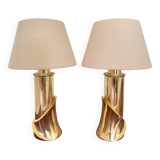 2 lampes de chevets