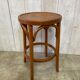 Tabouret en bois courbé
