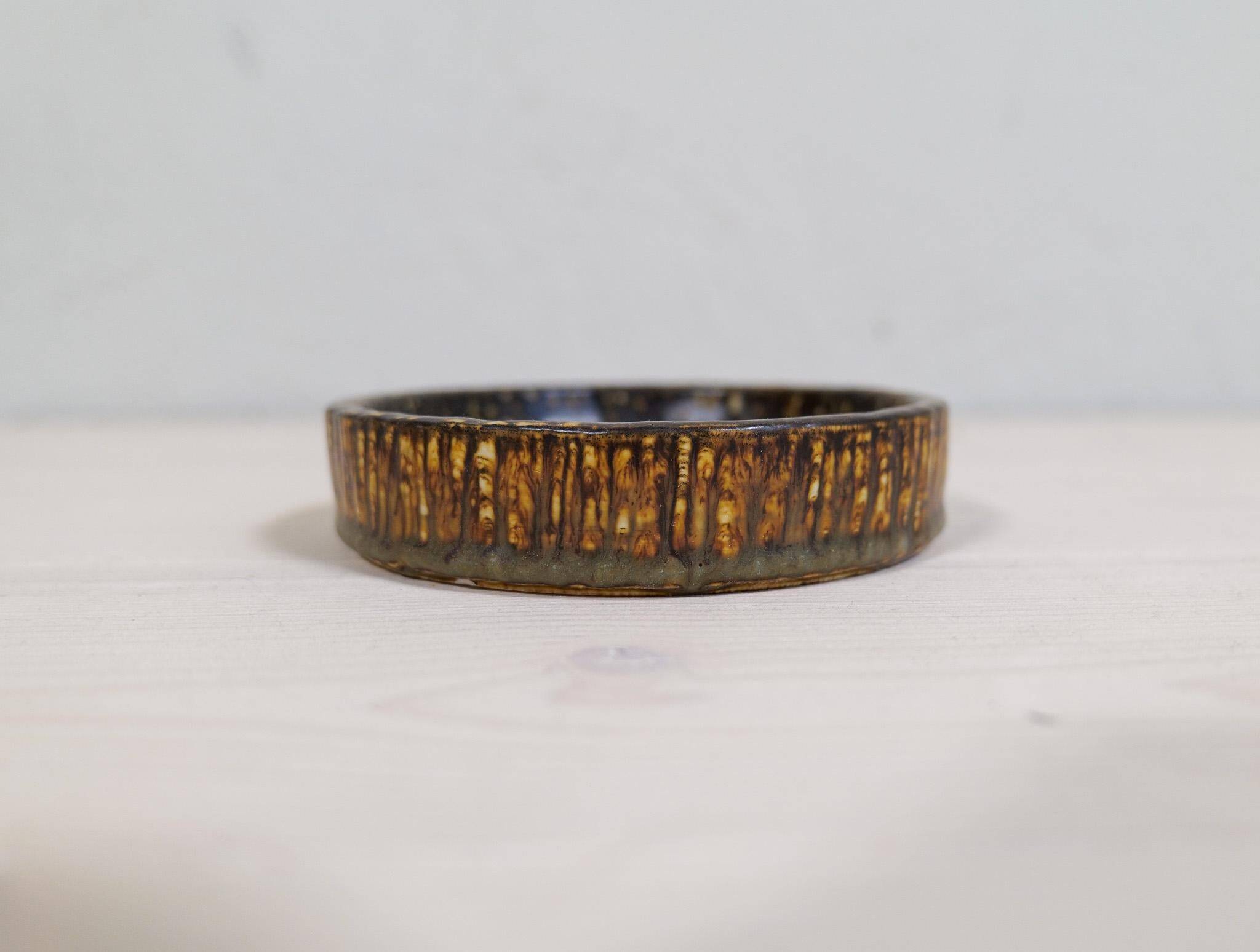 Modern Ensemble from the Mid-Century of 4 Ceramic Pieces Rubus Gunnar Nylund Rörstrand, Sweden