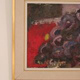 Nature morte : raisins par Kulo Green