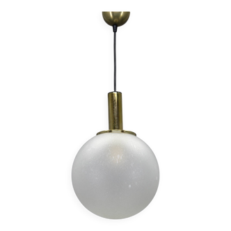 Suspension en verre des années 1970 par Targetti, Italie