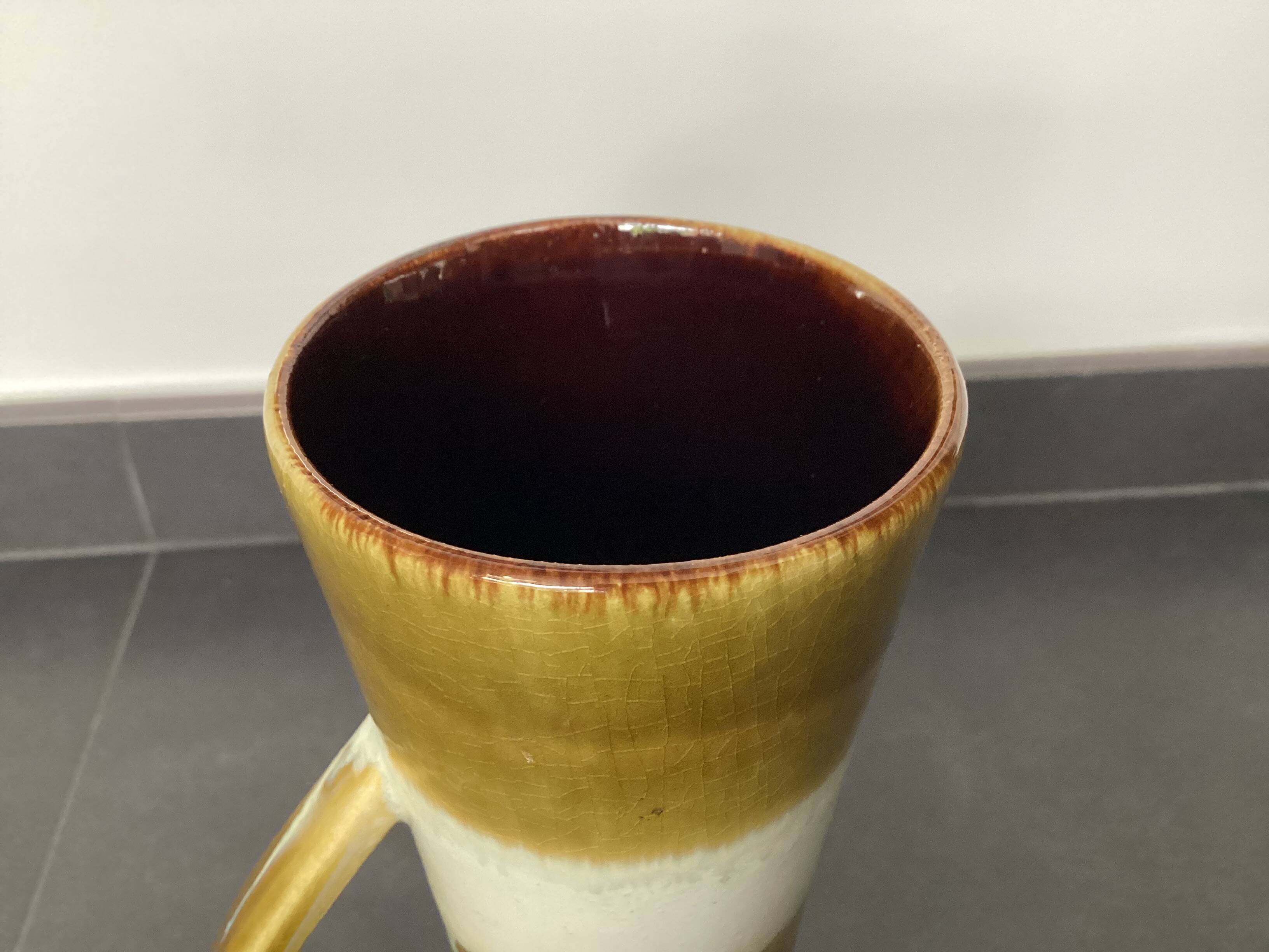 Bay West Germany vase, West German ceramics, 1960s-1970s