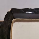 Rectangular art deco dish Longwy Pigalle 1960