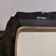 Rectangular art deco dish Longwy Pigalle 1960
