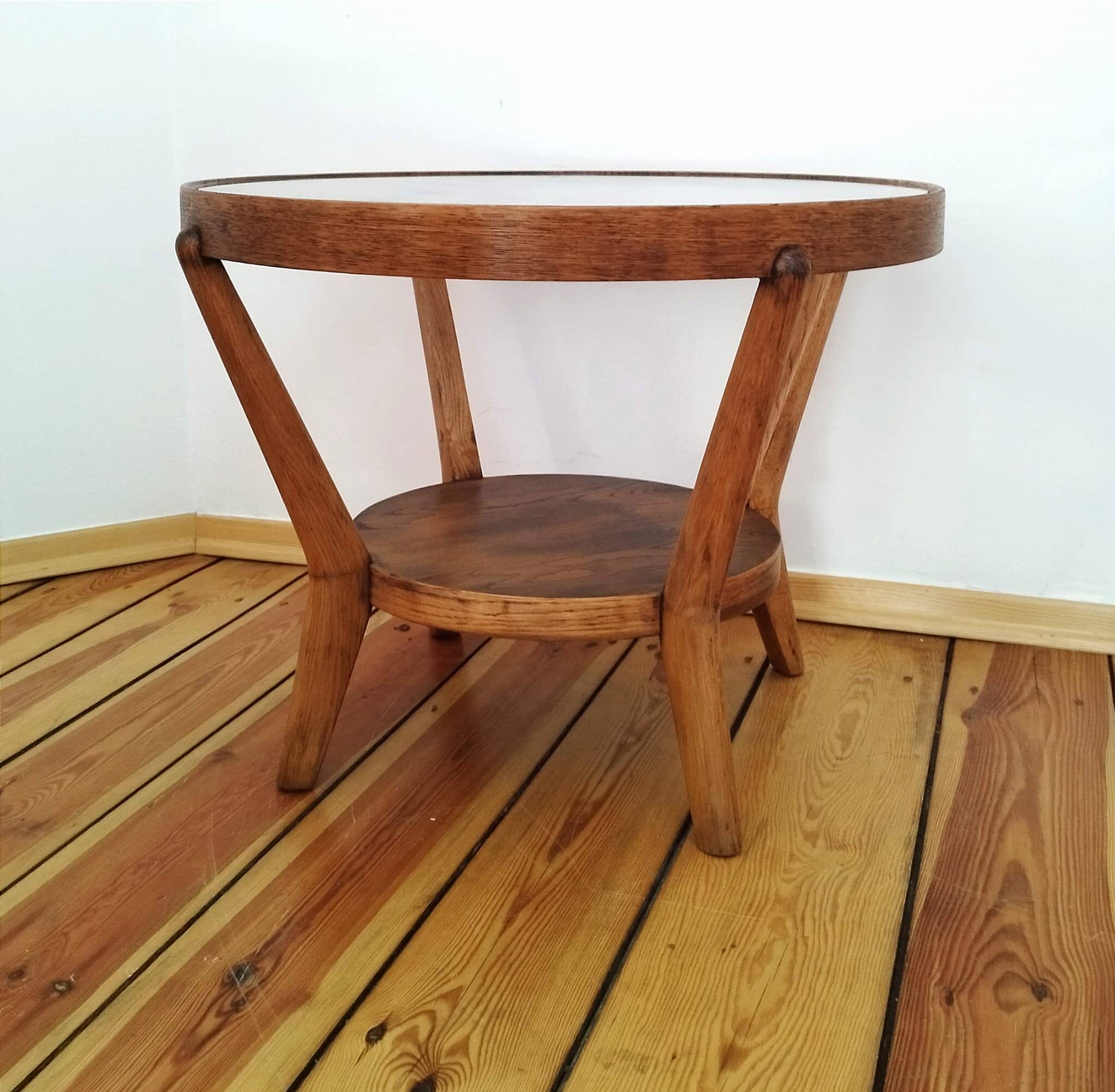 Coffee Table attributed to K. Kozelka for Interier Praha, Former Czechoslovakia, 1930s