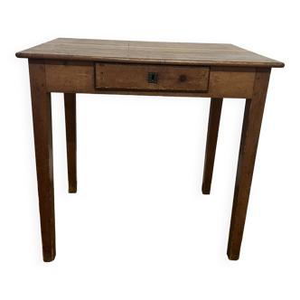 Small farm table / Small vintage wooden desk