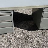 Vintage metal desk from the 1940s/50s.