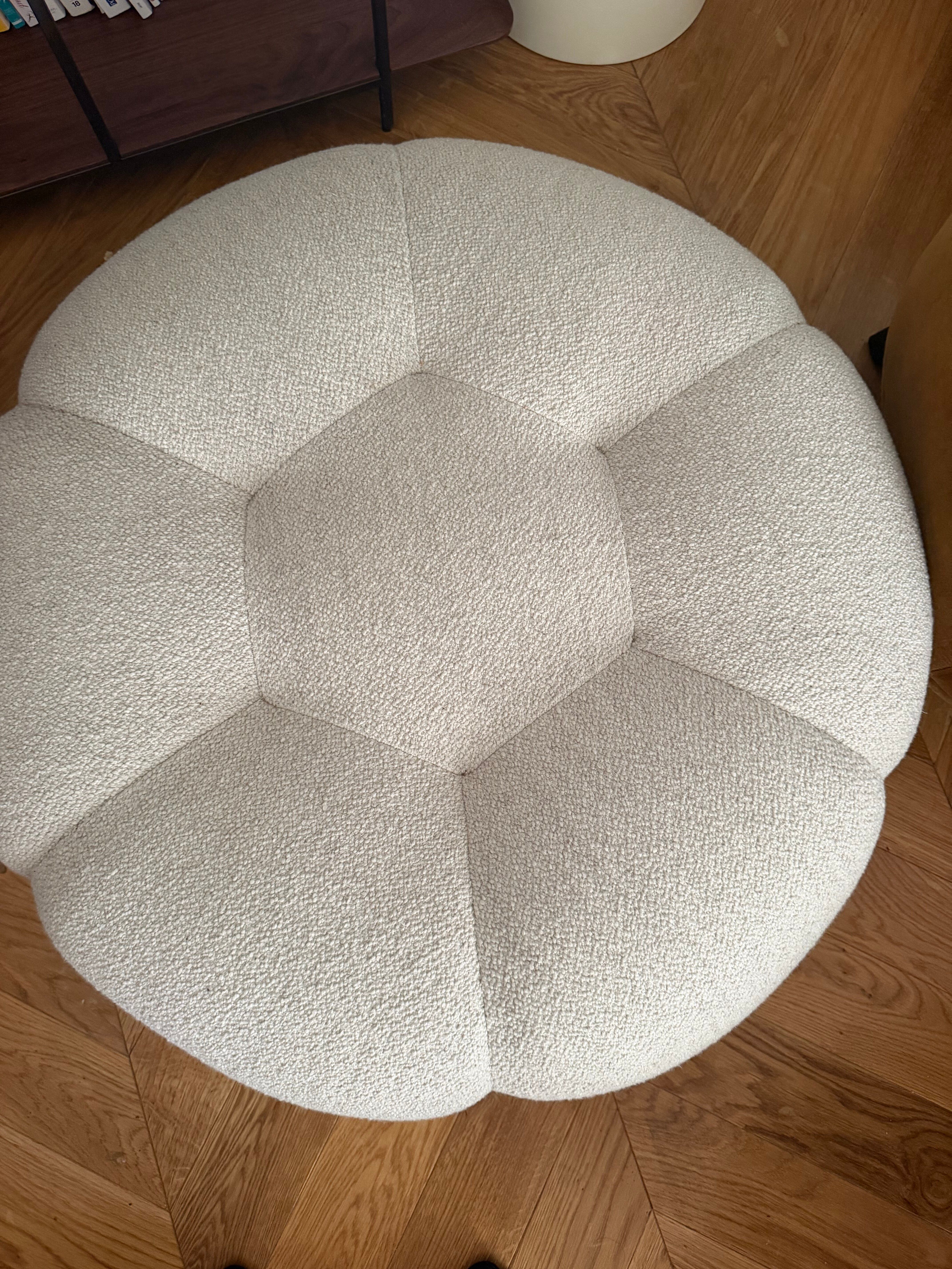 Round pouf Roche Bobois