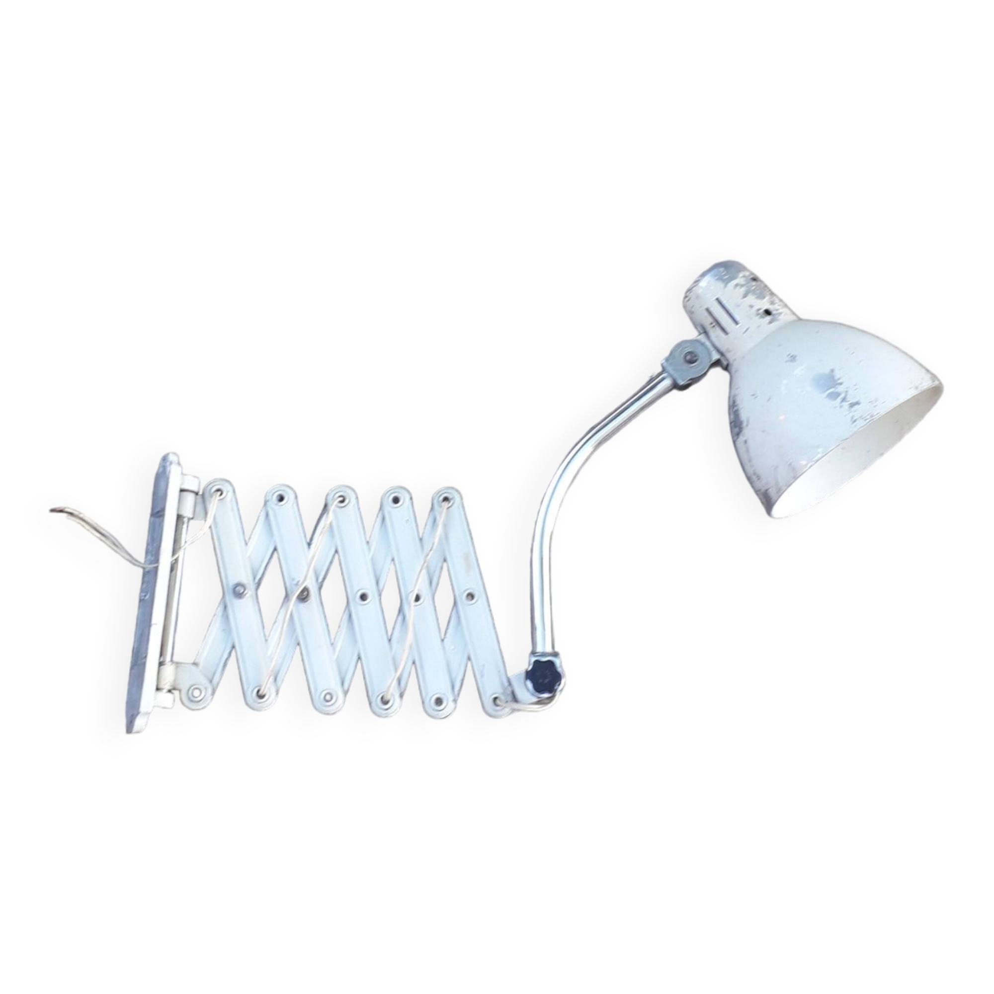 Old scissor wall light - Industrial / workshop - 1950