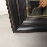 Black bistro mirror
