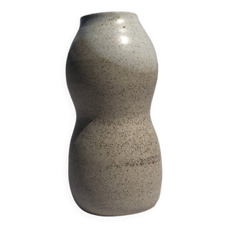 Unique Stromboli vase in ceramic stoneware