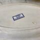Duo of oval flat terre de fer u&c sarreguemines model "syrah" late nineteenth