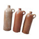Trio of sandstone carafes with cove