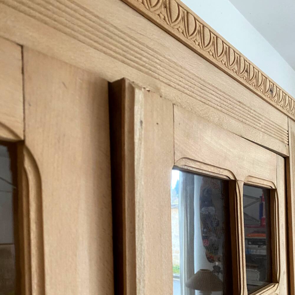 Art Deco glass cabinet