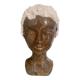 Ceramic face vase